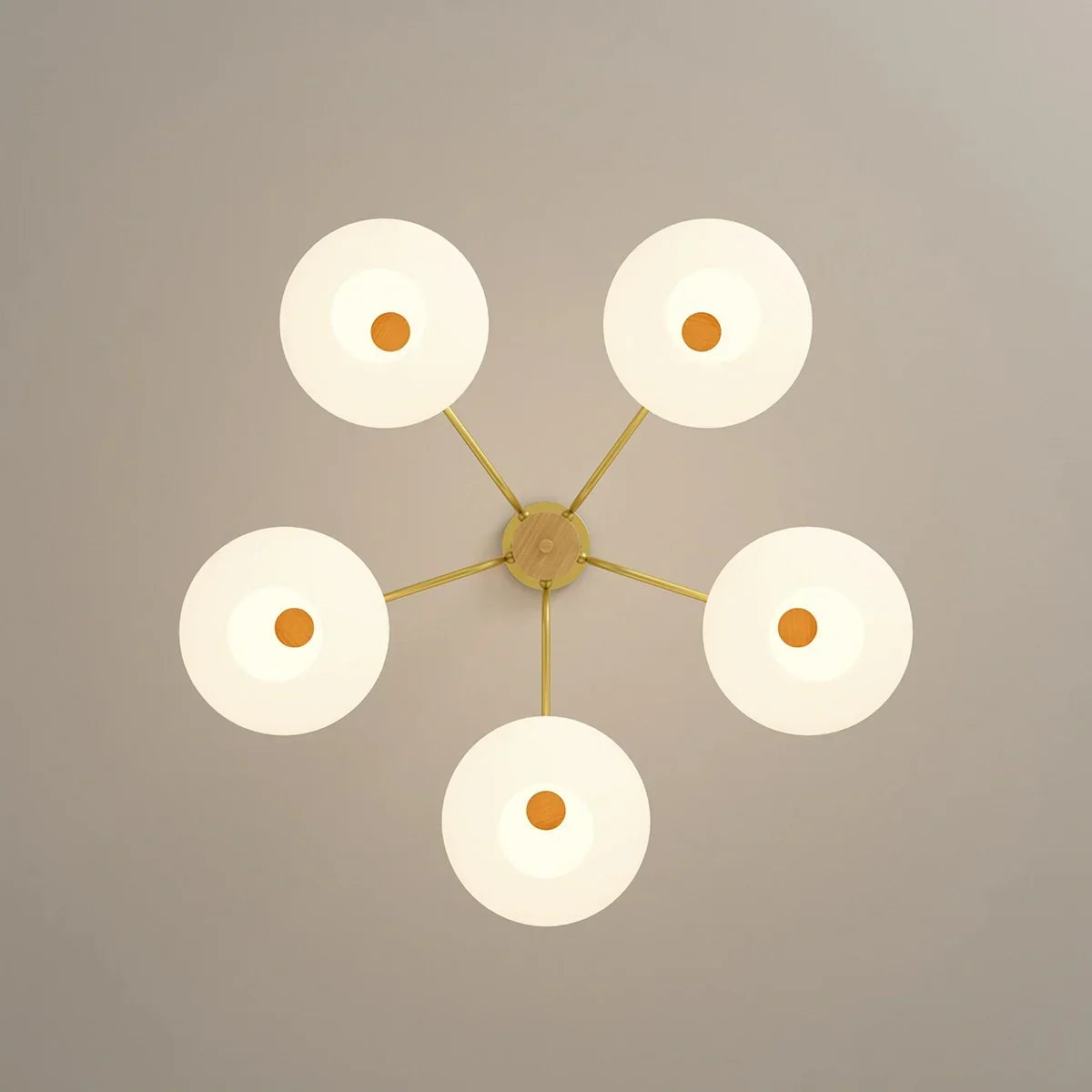 Pastoral American Retro Flower Chandelier | Desfino