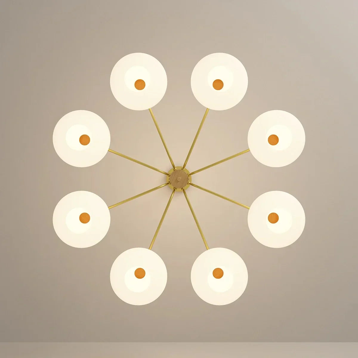 Pastoral American Retro Flower Chandelier | Desfino
