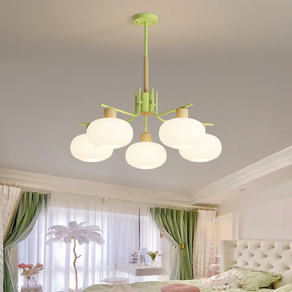 Pastoral American Retro Flower Chandelier | Desfino
