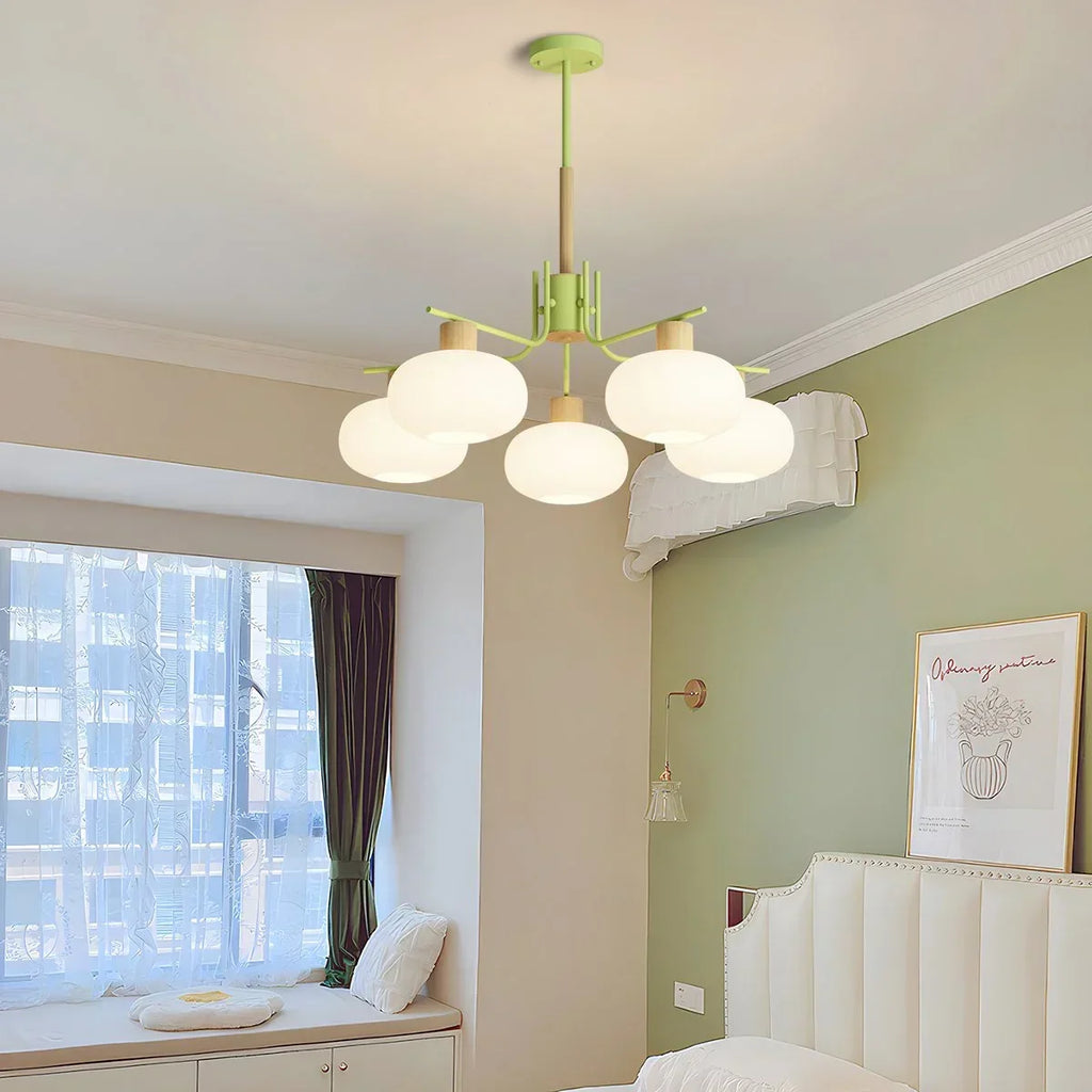 Pastoral American Retro Flower Chandelier | Desfino