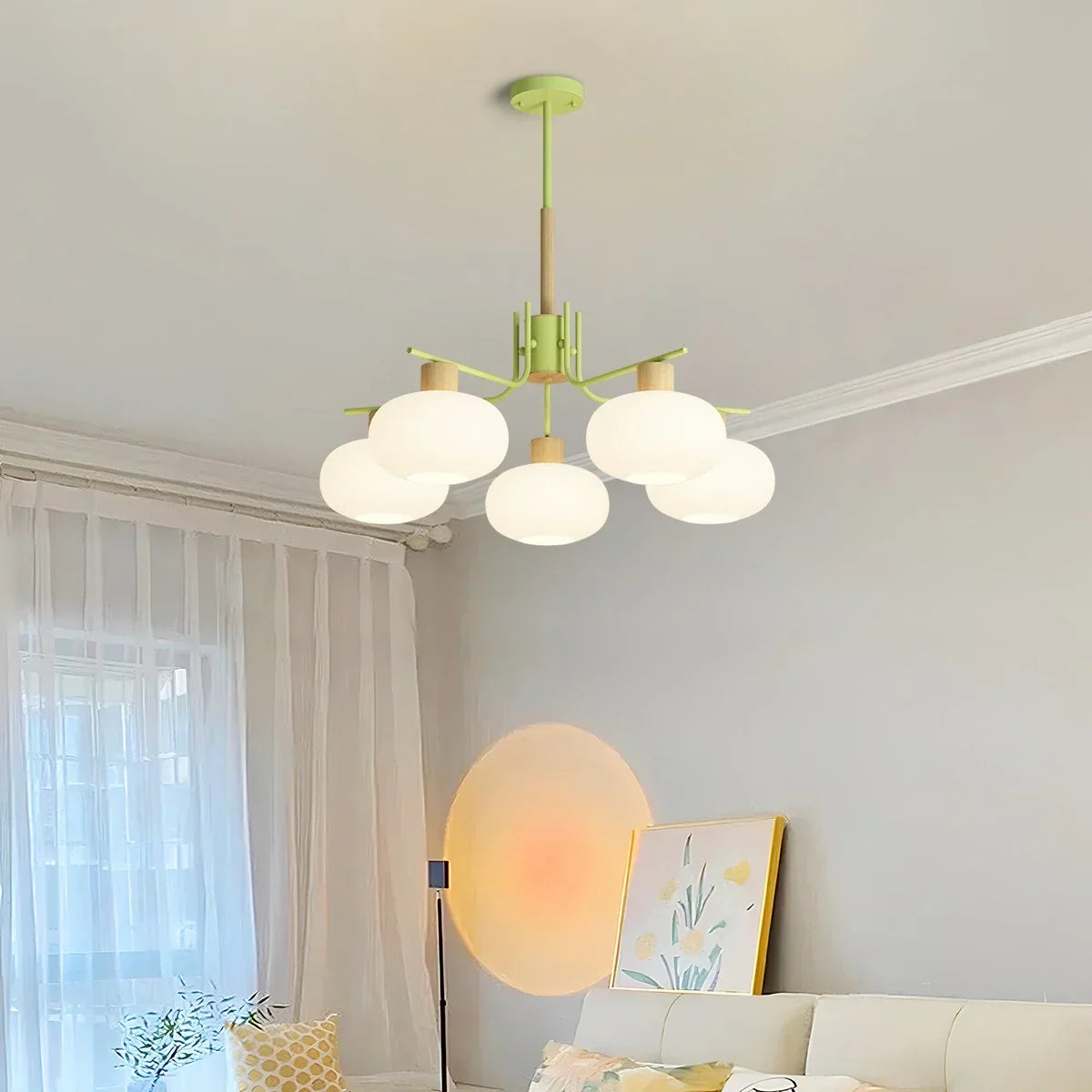 Pastoral American Retro Flower Chandelier | Desfino