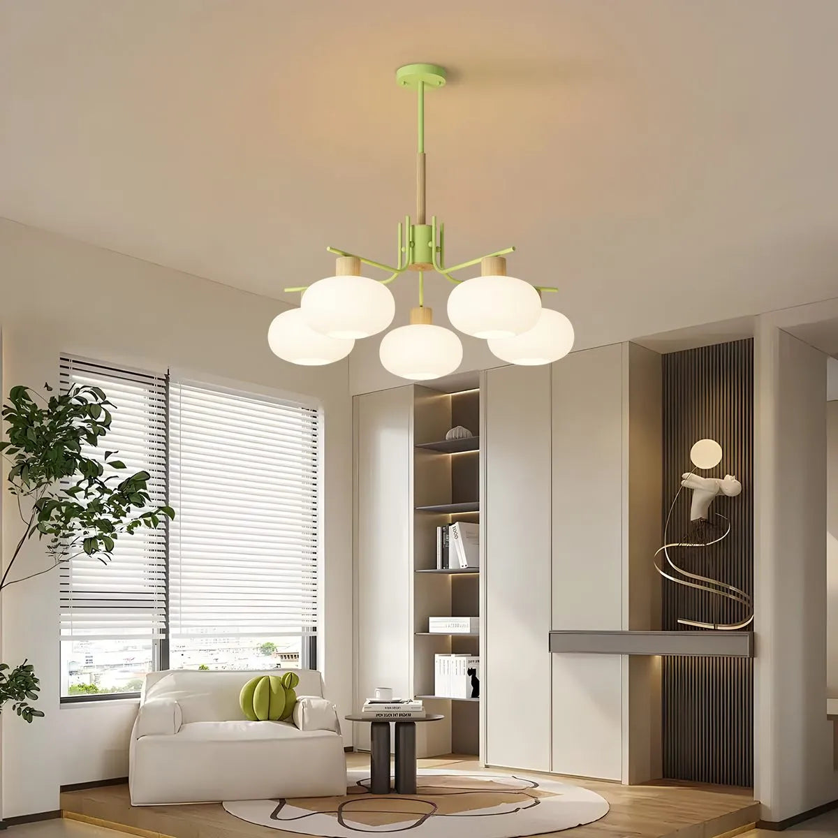 Pastoral American Retro Flower Chandelier | Desfino