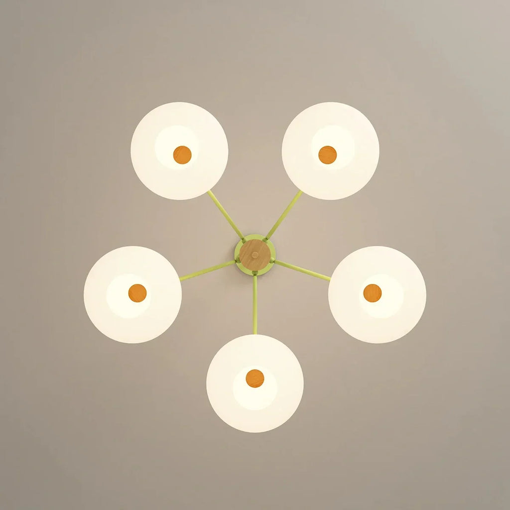 Pastoral American Retro Flower Chandelier | Desfino