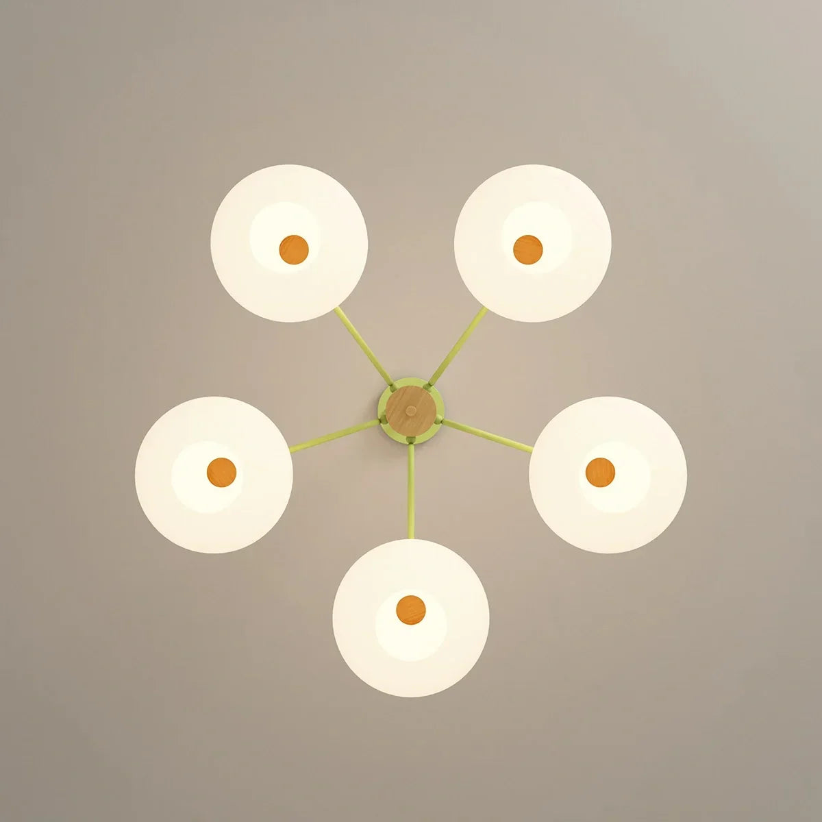 Pastoral American Retro Flower Chandelier | Desfino