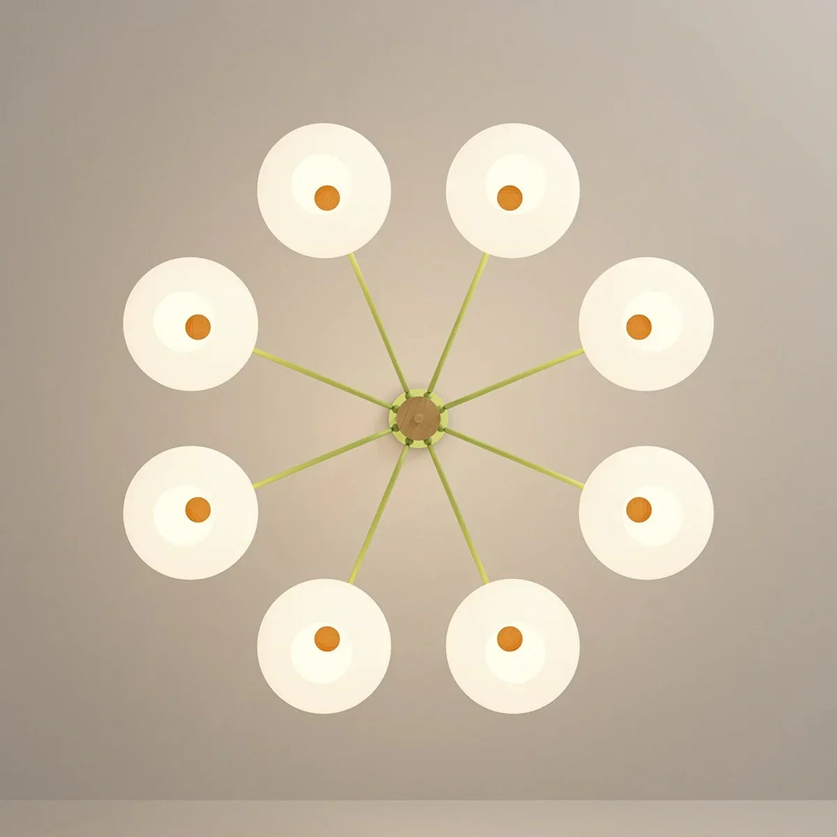 Pastoral American Retro Flower Chandelier | Desfino