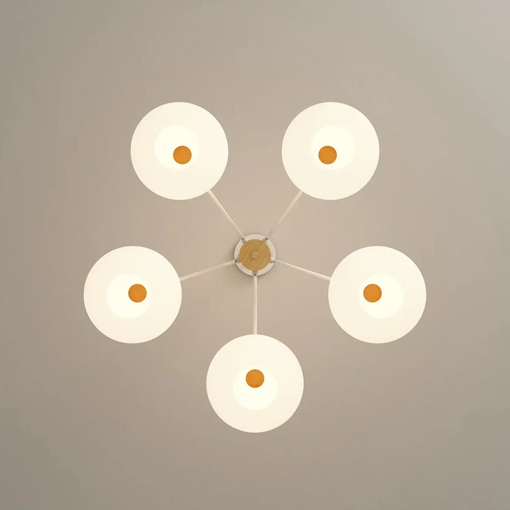 Pastoral American Retro Flower Chandelier | Desfino