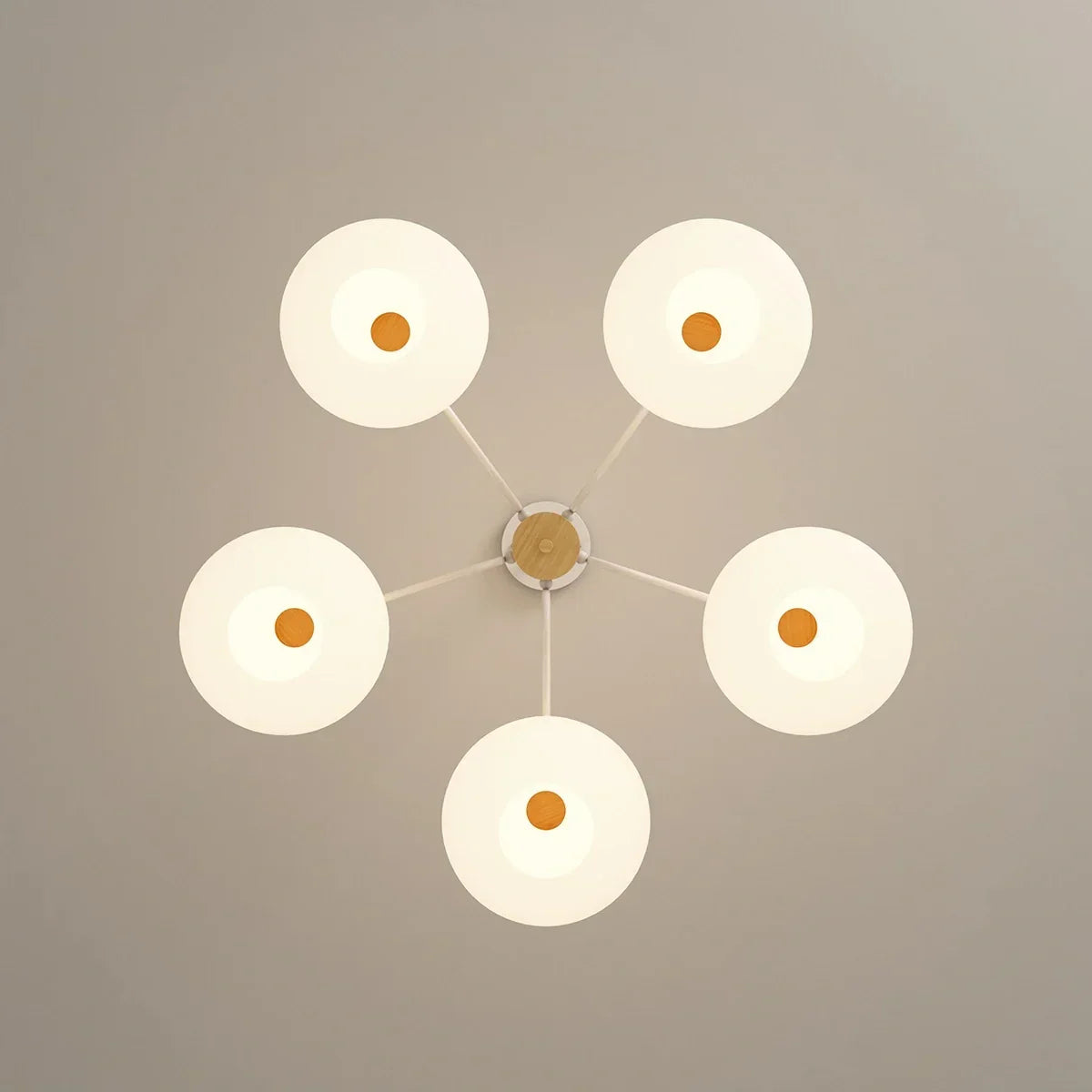 Pastoral American Retro Flower Chandelier | Desfino