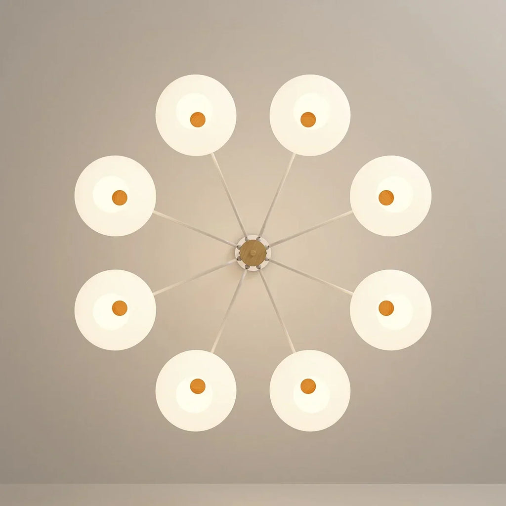 Pastoral American Retro Flower Chandelier | Desfino