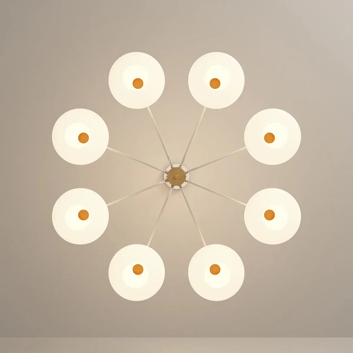 Pastoral American Retro Flower Chandelier | Desfino