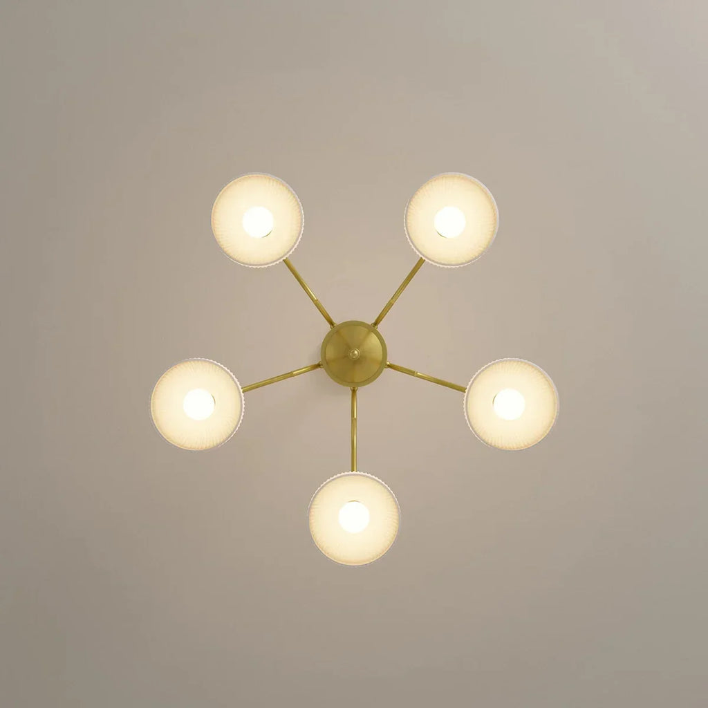 French Pastoral Living Room Chandelier | Desfino