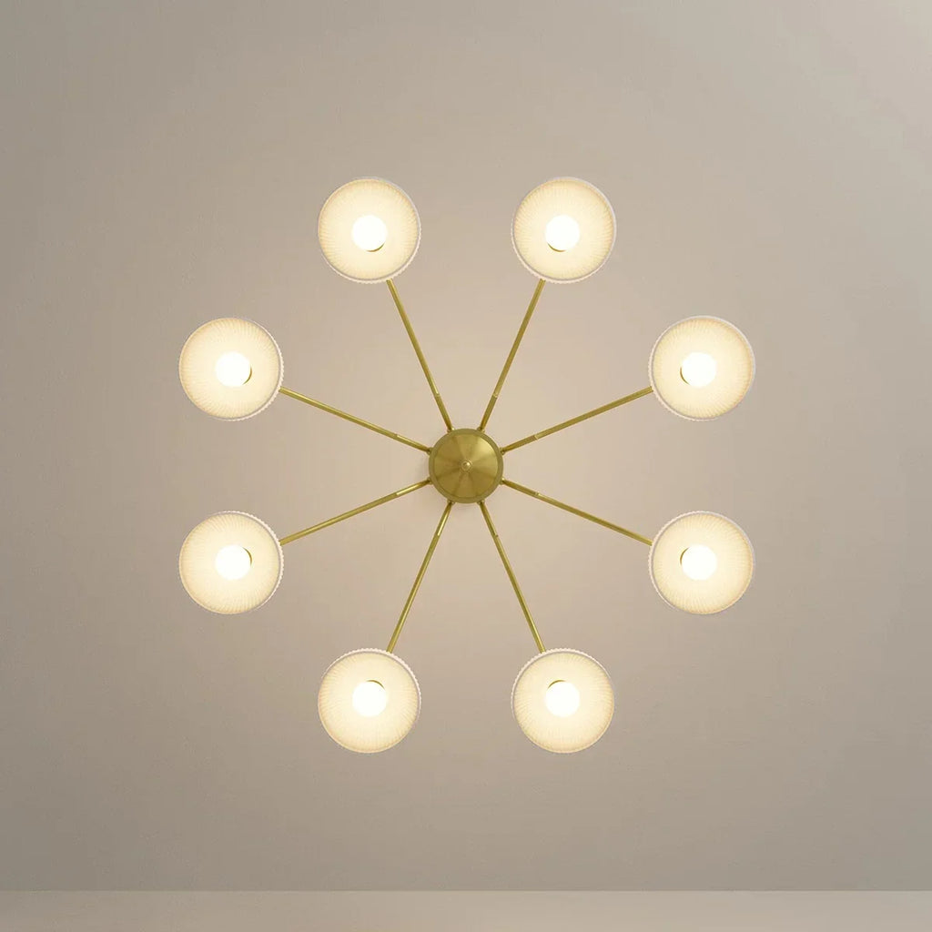 French Pastoral Living Room Chandelier | Desfino