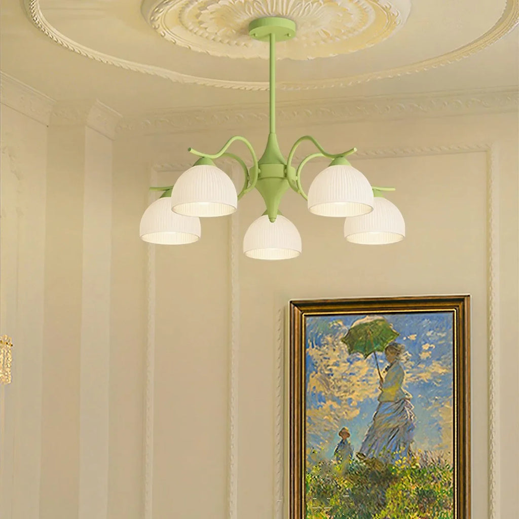 French Pastoral Living Room Chandelier | Desfino
