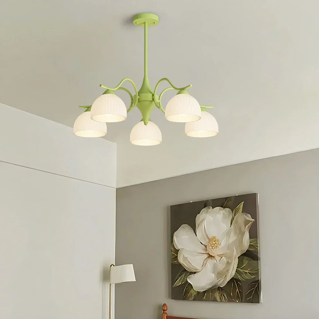 French Pastoral Living Room Chandelier | Desfino