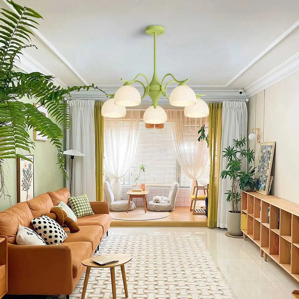 French Pastoral Living Room Chandelier | Desfino
