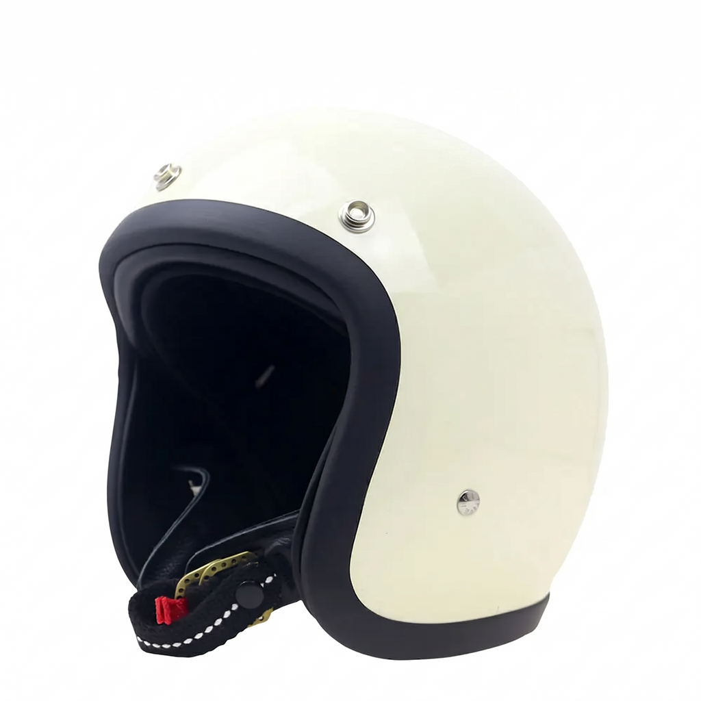 DOT & ECE Certified Vintage Open-Face Motorcycle Helmet - Desfino