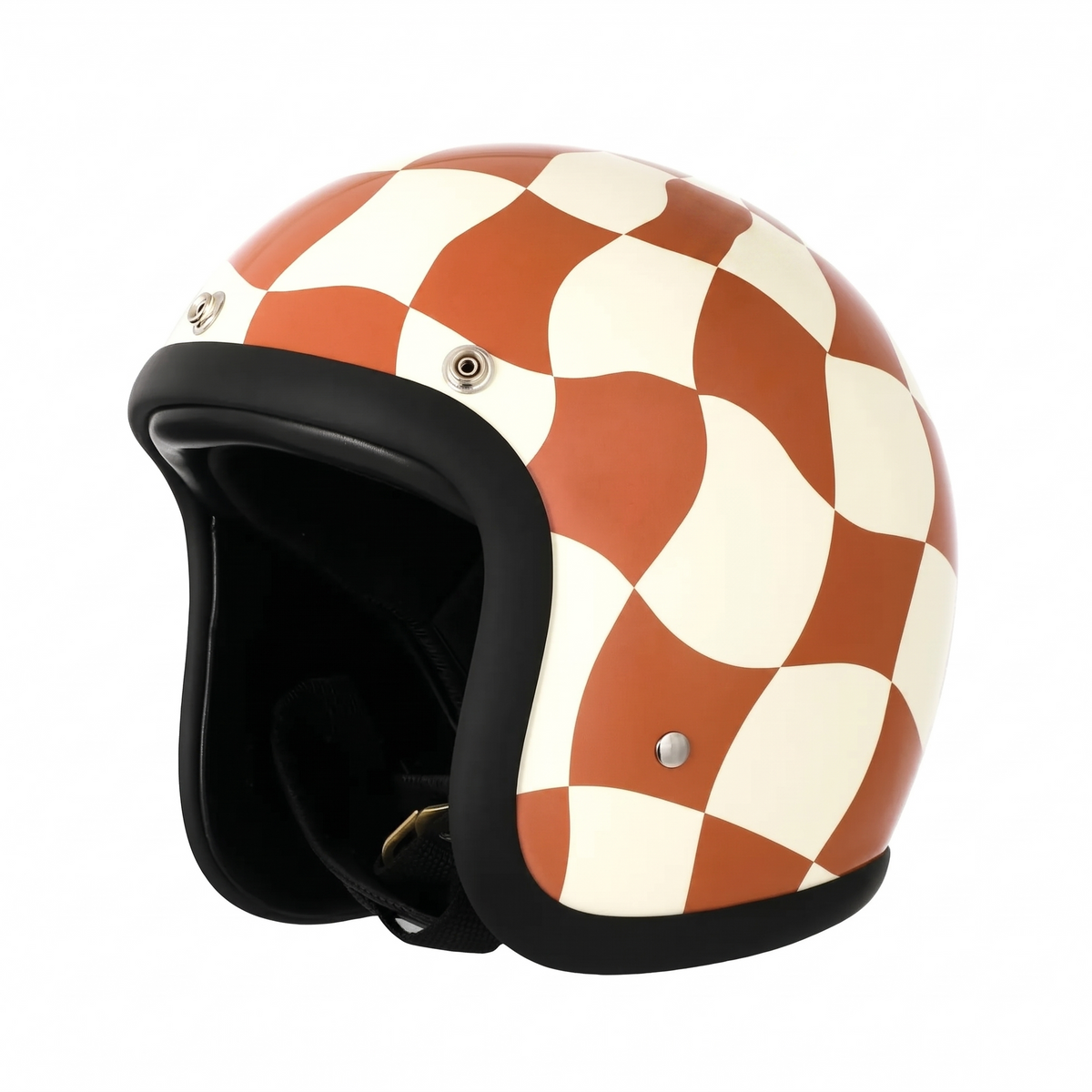 DOT & ECE Certified Vintage Open-Face Motorcycle Helmet - Desfino