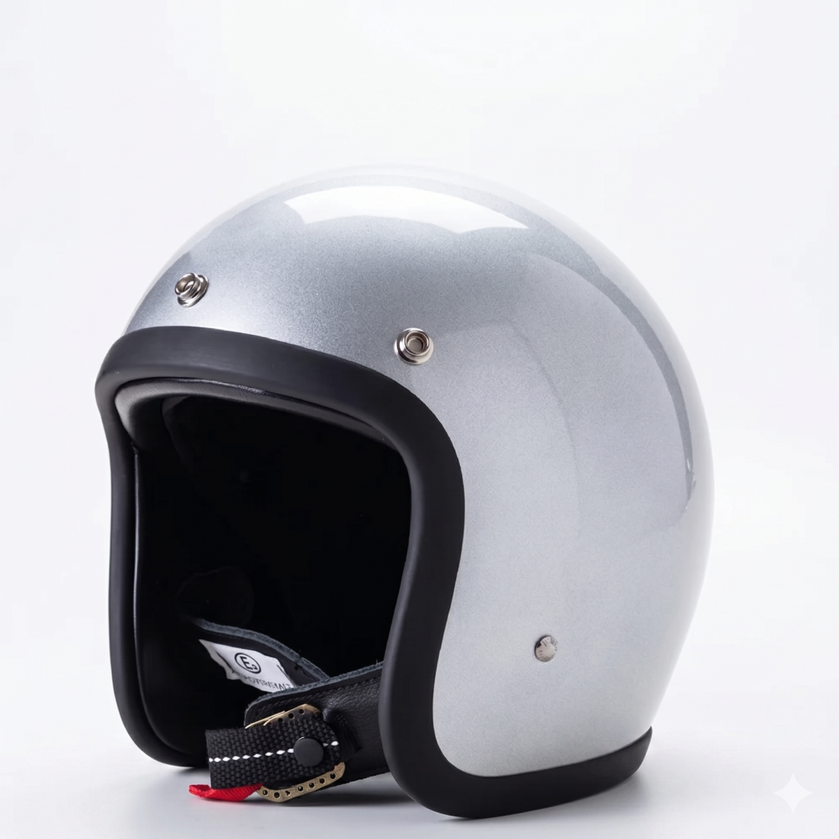 DOT & ECE Certified Vintage Open-Face Motorcycle Helmet - Desfino