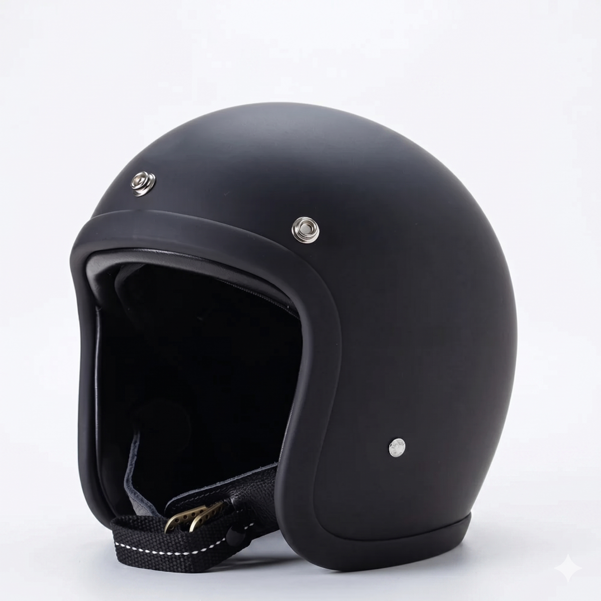 DOT & ECE Certified Vintage Open-Face Motorcycle Helmet - Desfino