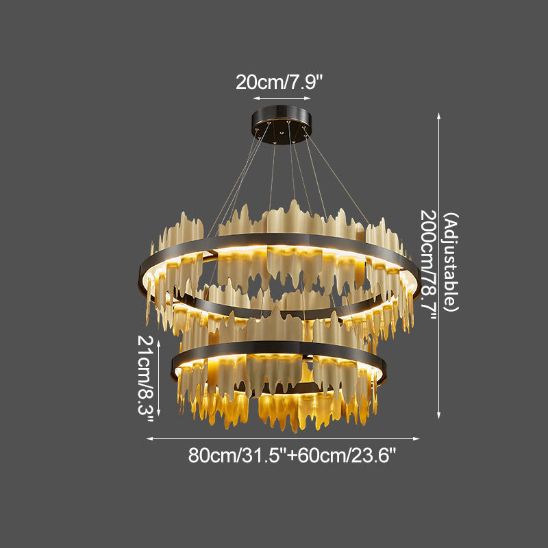 Modern Creative Round Chandelier | Desfino