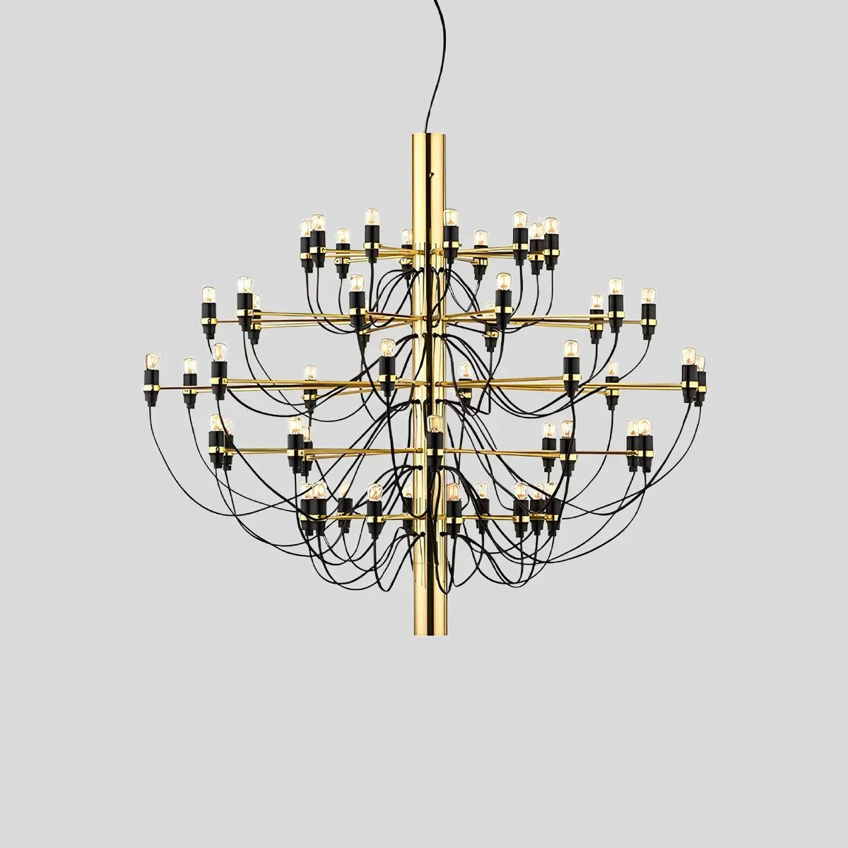 Tiered Modern Candle Chandelier | Desfino