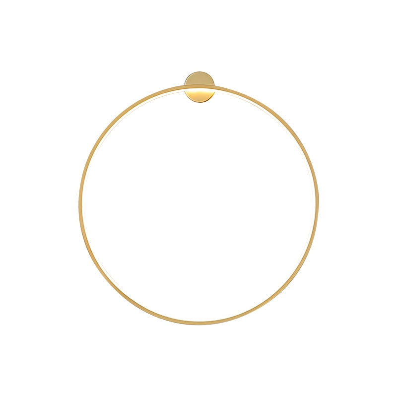 Round Ring LED Wall Lamp for Living Room | Desfino