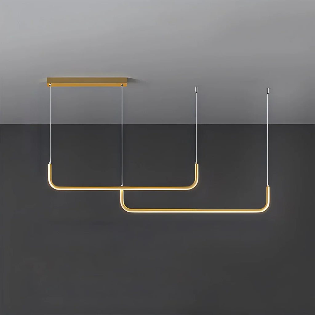 Moderner LED-Deckenleuchter für das Wohnzimmer | Desfino