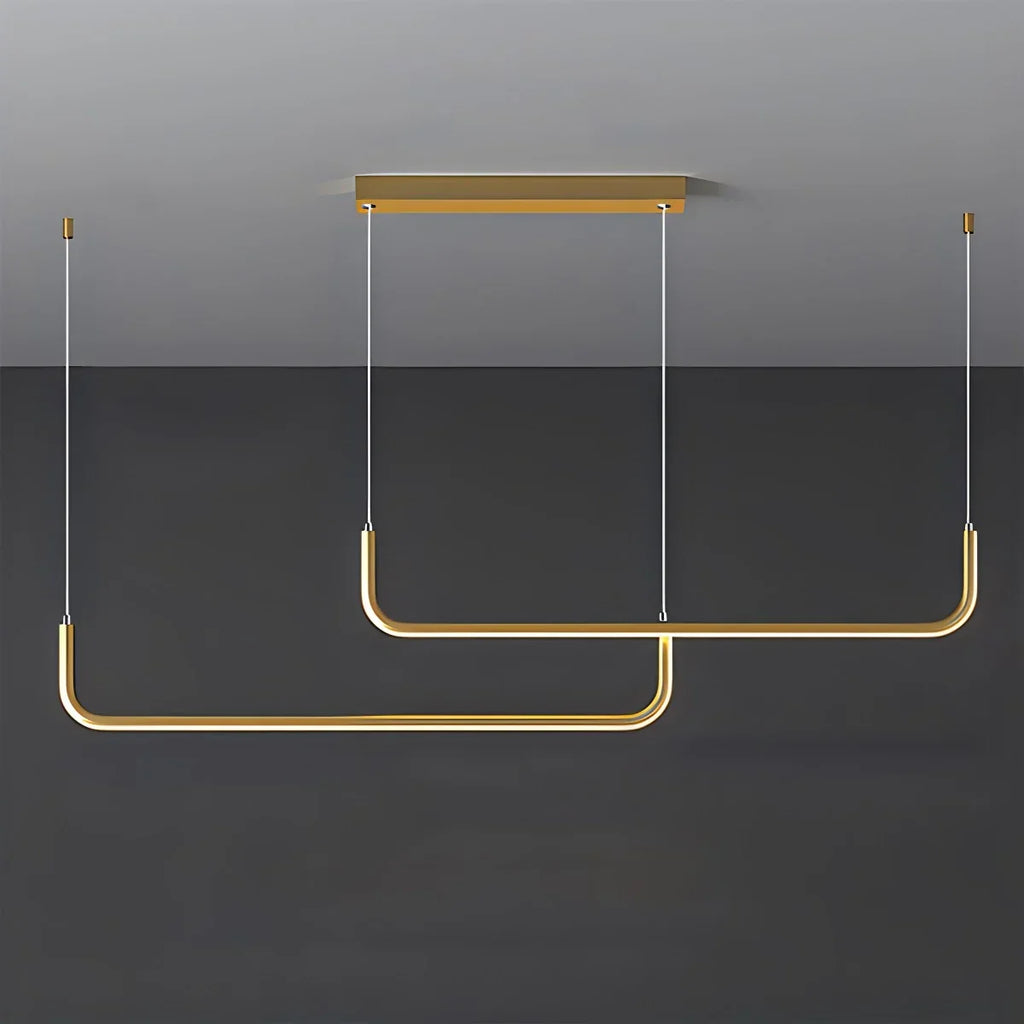 Moderner LED-Deckenleuchter für das Wohnzimmer | Desfino