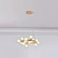 Nur Bubble Glass Chandelier for Living Room | Desfino