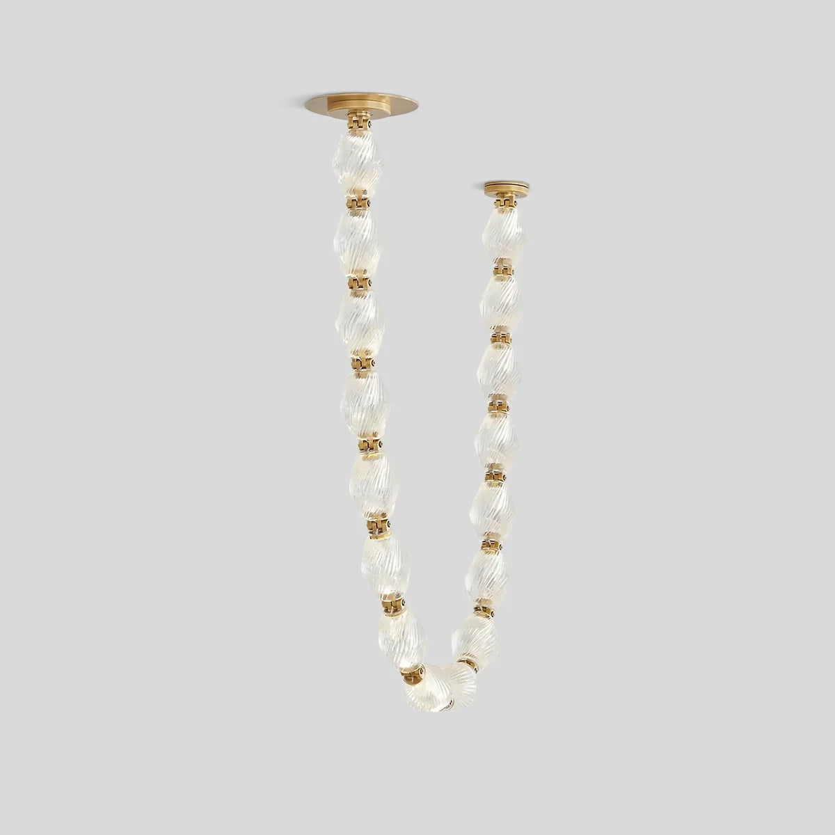 Zypheria Art Deco Czech Glass Beaded Chandelier | Desfino