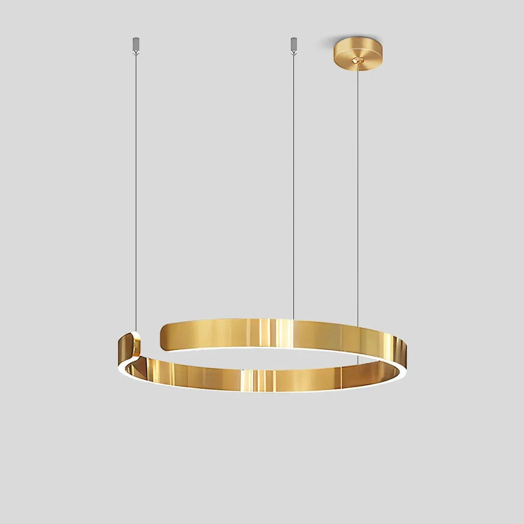 Moderner LED-Ring-Kronleuchter für das Wohnzimmer | Desfino