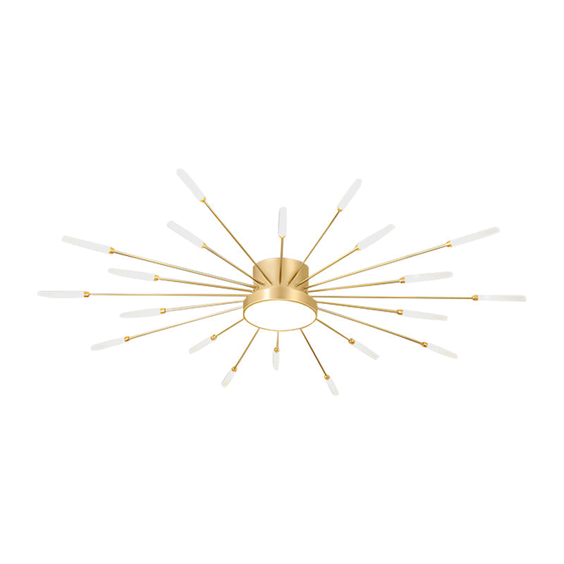Fireworks Swirl Ceiling Light for Living Room | Desfino
