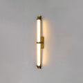 Modern Stainless Steel Glass Tube Wall Sconce | Desfino