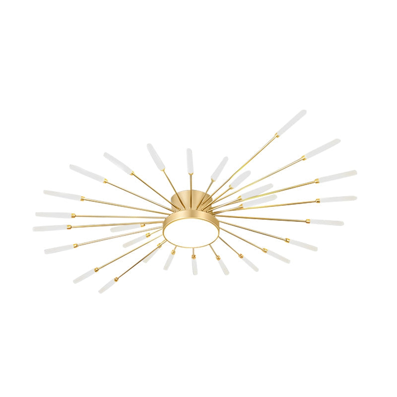 Fireworks Swirl Ceiling Light for Living Room | Desfino