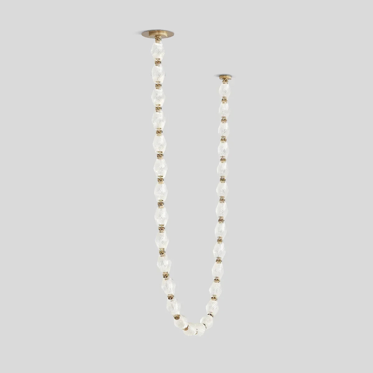 Zypheria Art Deco Czech Glass Beaded Chandelier | Desfino
