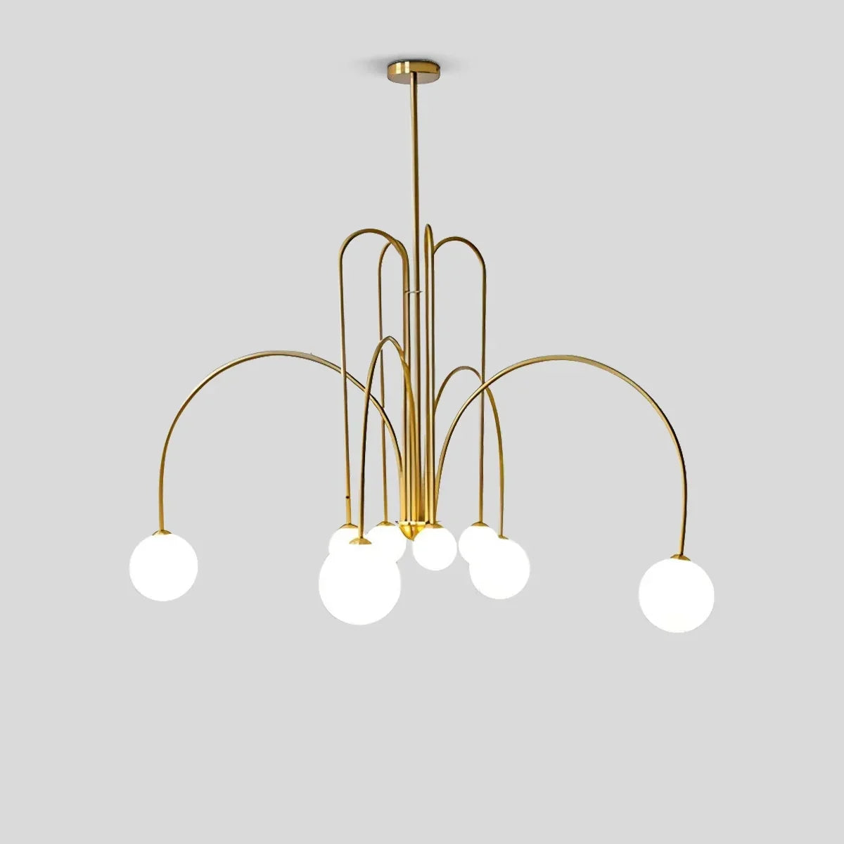 Avi Double Layer Glass Chandelier | Desfino
