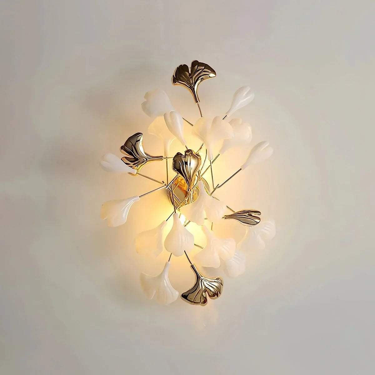 Ginkgo-Wandleuchte für das Wohnzimmer | Desfino