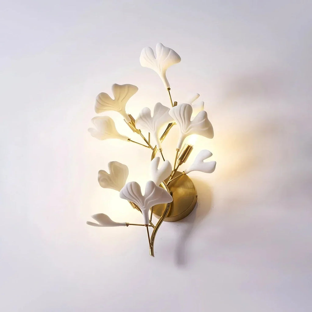 Ginkgo-Wandleuchte für das Wohnzimmer | Desfino