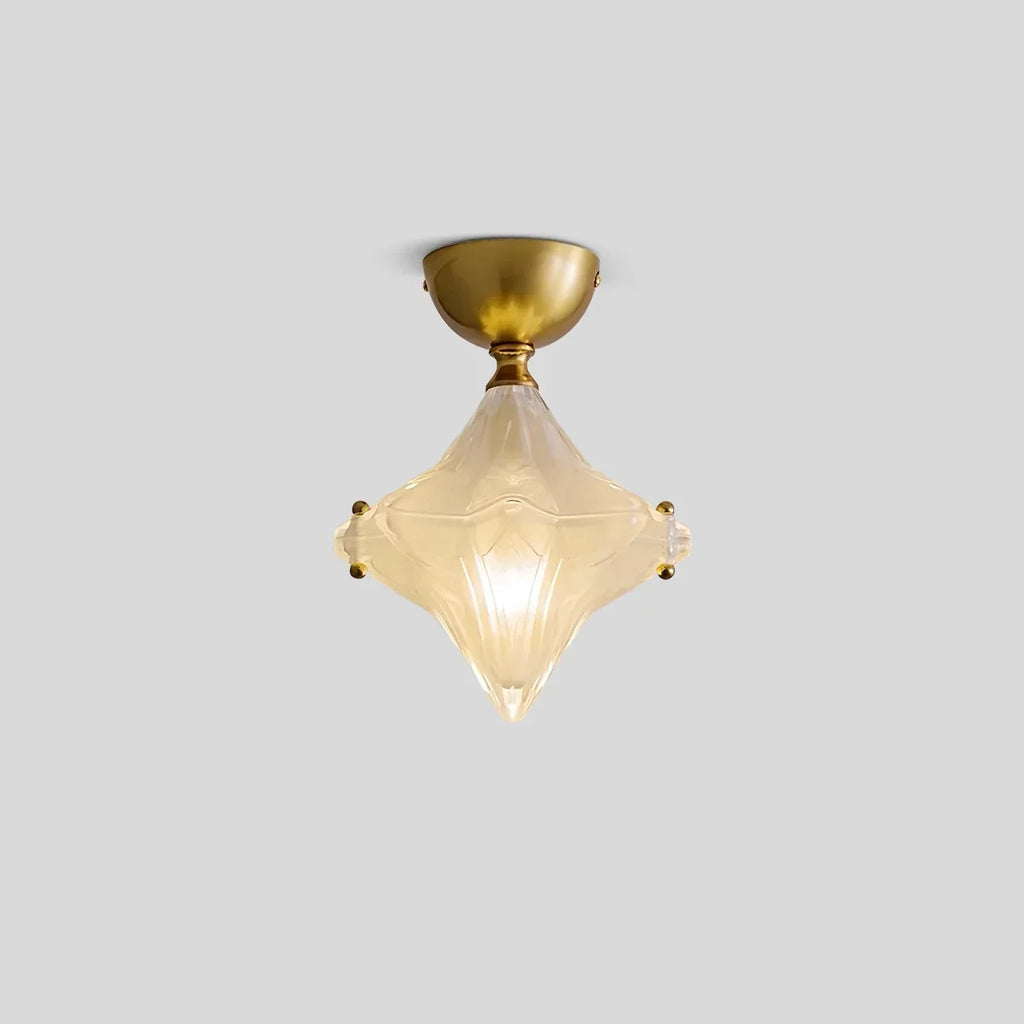 French Murano Star Glass Pendant Light | Desfino