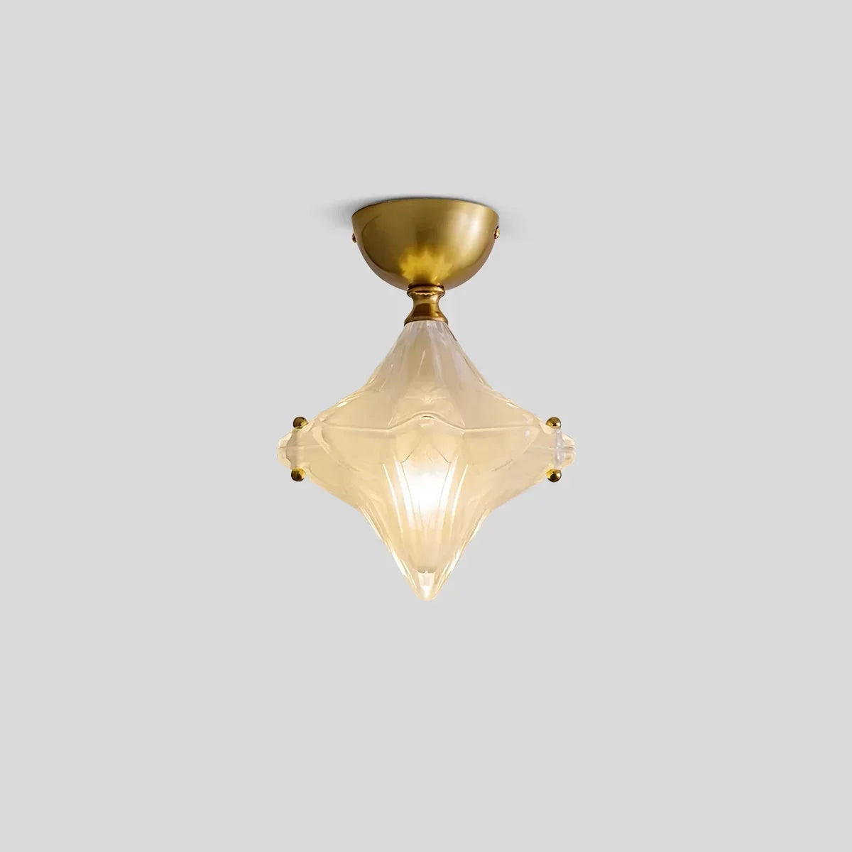 French Murano Star Glass Pendant Light | Desfino