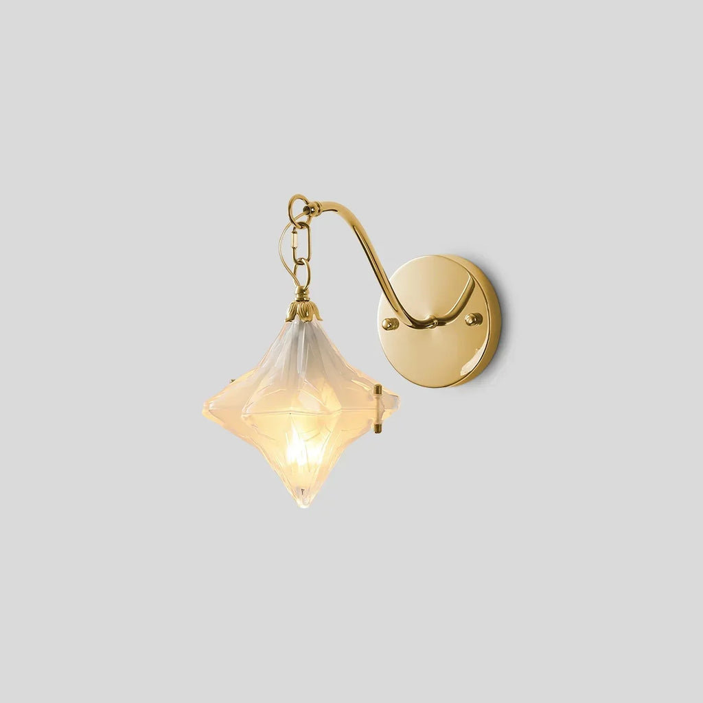 French Murano Star Glass Pendant Light | Desfino