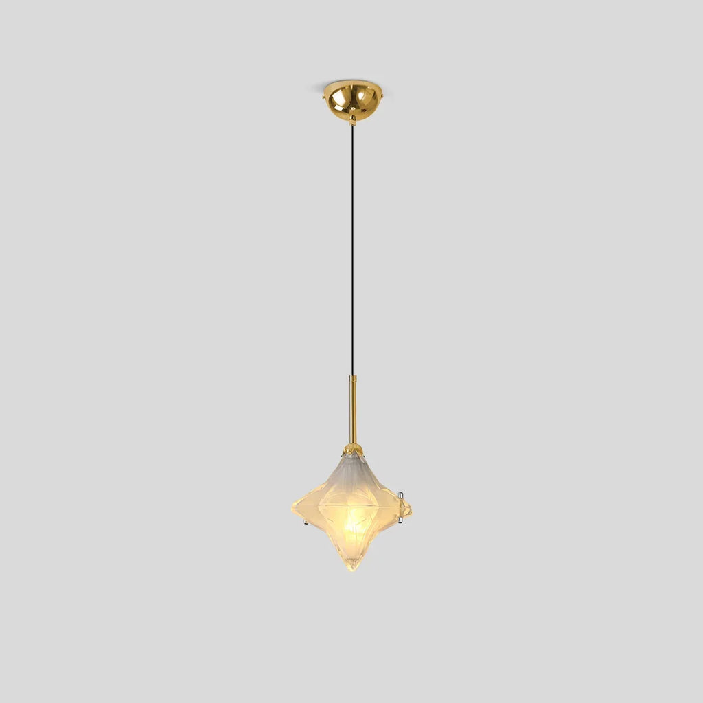 French Murano Star Glass Pendant Light | Desfino