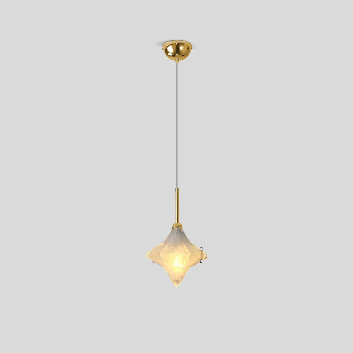 French Murano Star Glass Pendant Light | Desfino