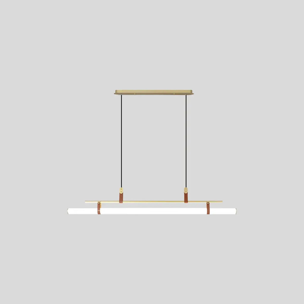 Lineare LED-Pendelleuchte Solin für den Essbereich | Desfino