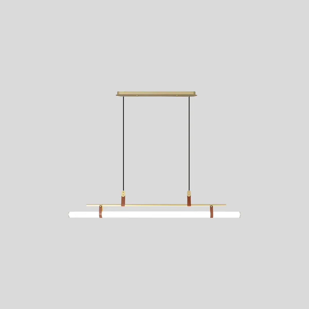 Lineare LED-Pendelleuchte Solin für den Essbereich | Desfino