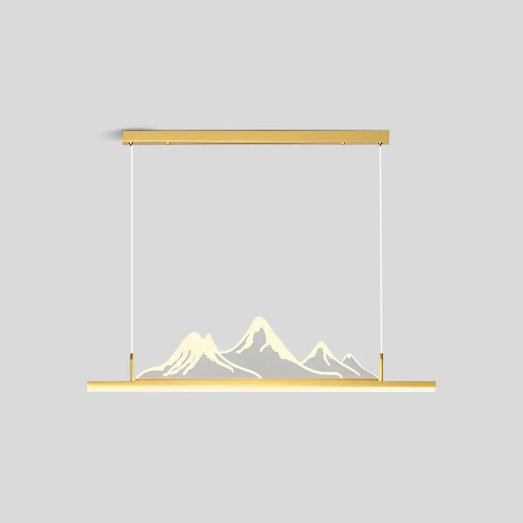 Designer-LED-Pendelleuchte in Bergform | Desfino