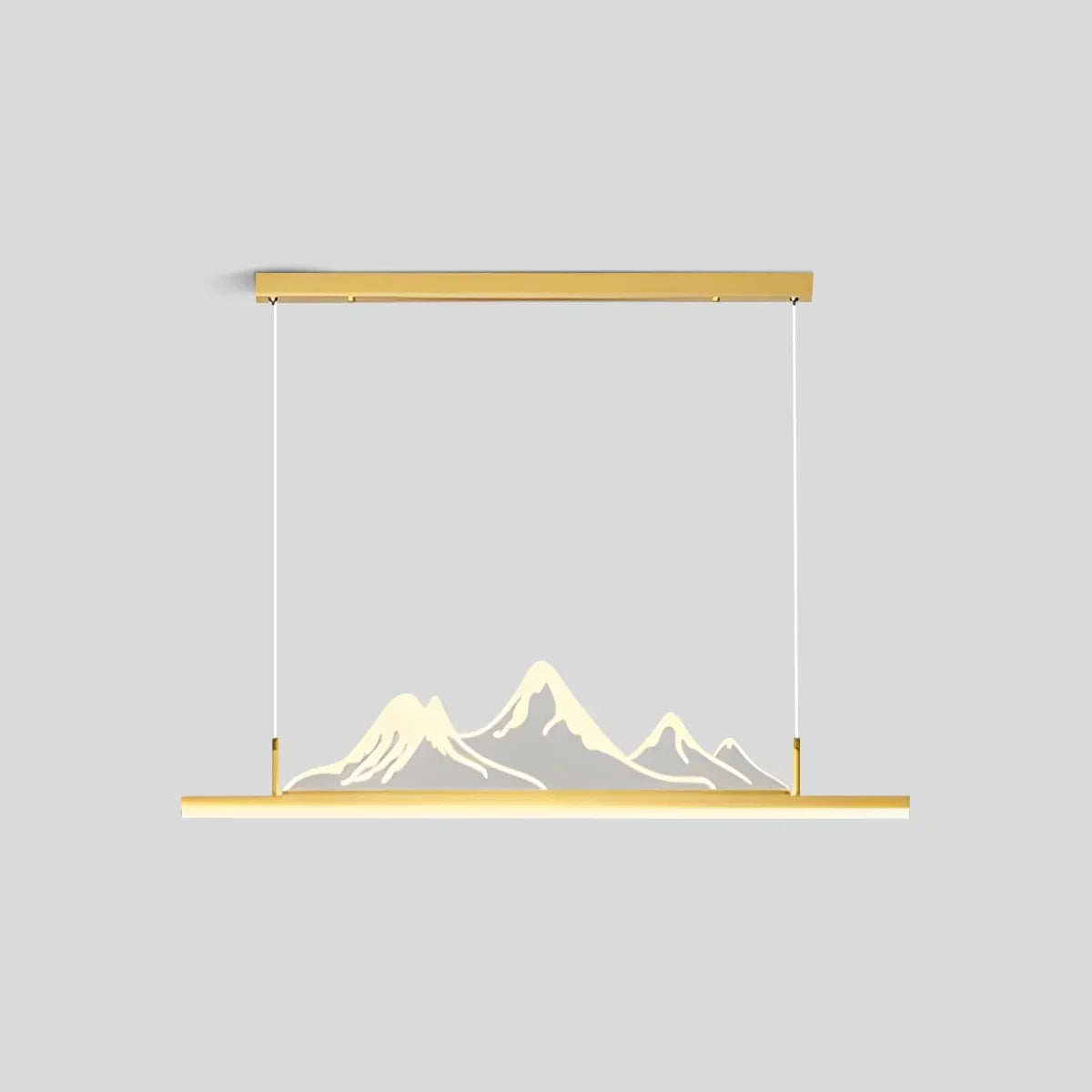 Designer-LED-Pendelleuchte in Bergform | Desfino