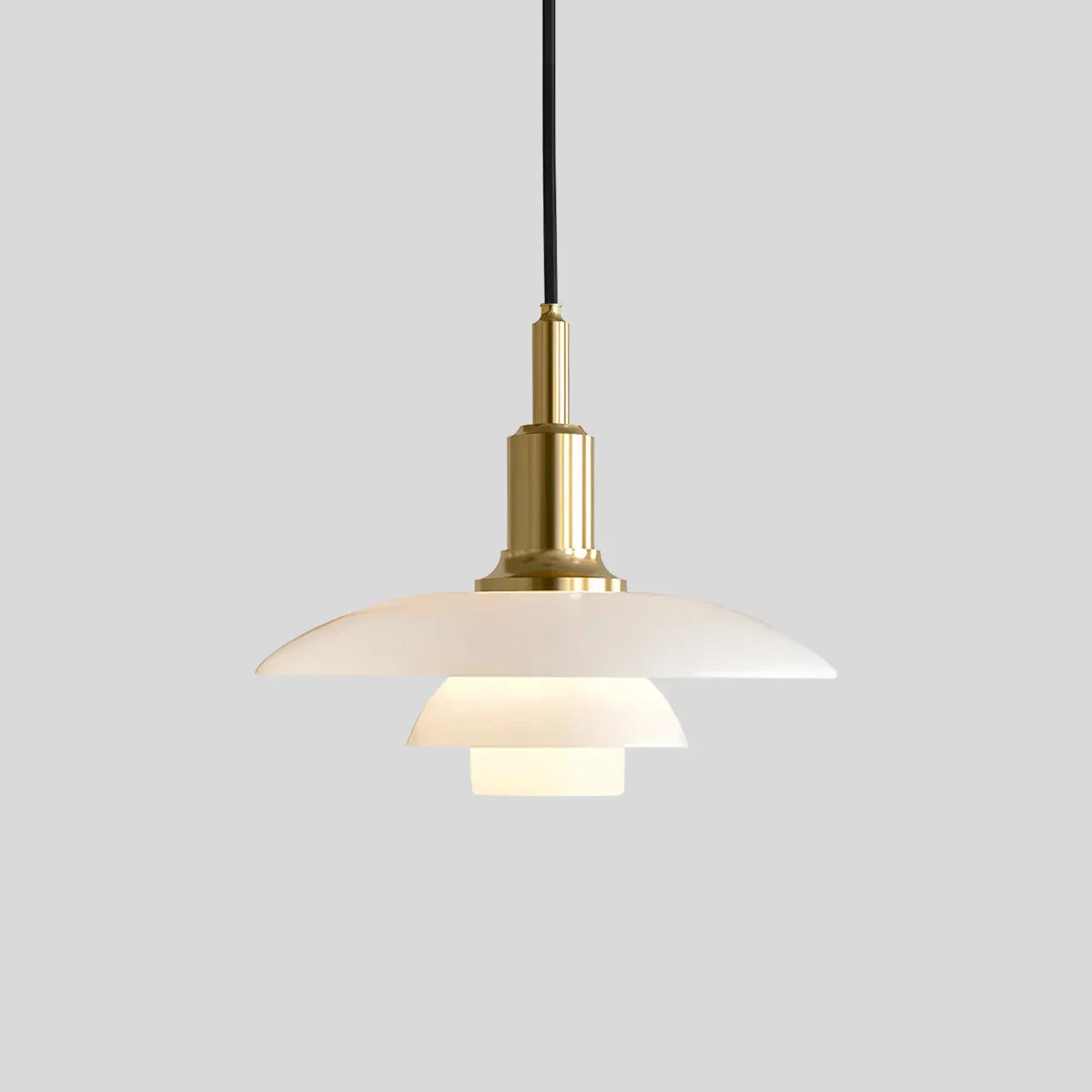 Dänische Designer-Glaspendelleuchte für die Küche | Desfino