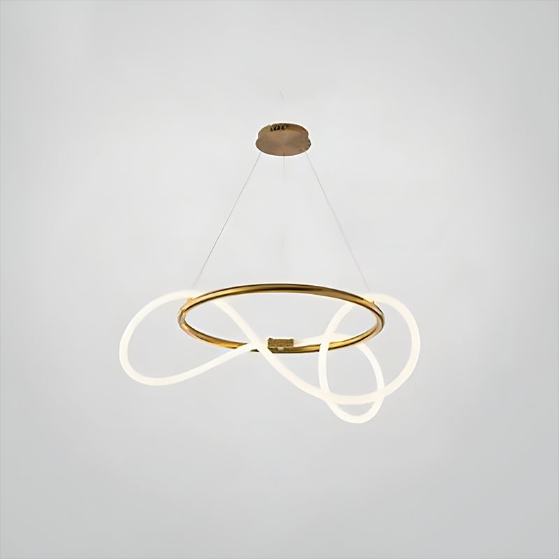 Moderne LED-Pendelleuchte mit langem Kabel für das Esszimmer | Desfino