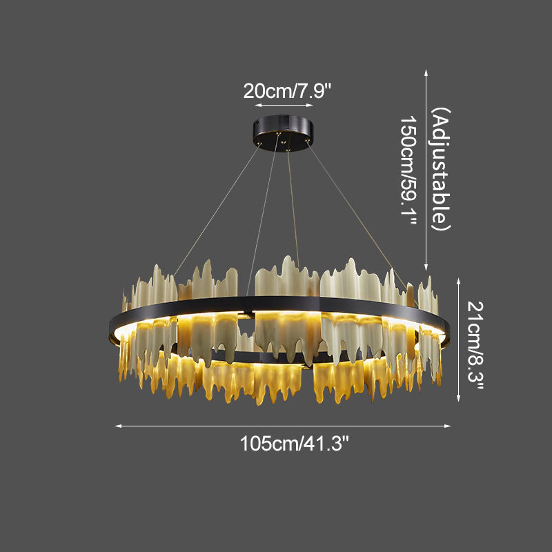 Modern Creative Round Chandelier | Desfino