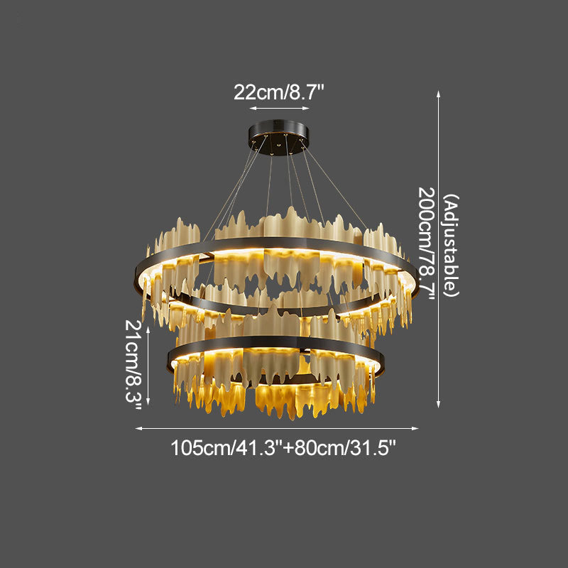 Modern Creative Round Chandelier | Desfino